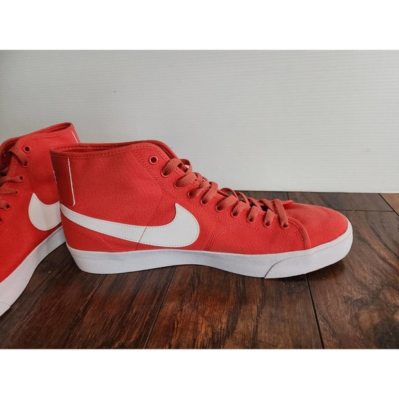 Nike SB BLZR Court Mid Skate Shoes mens 12. Nwob coral - Picture 6 of 7